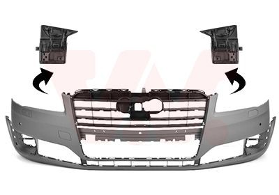 VAN WEZEL Bumper Article number: 0354575 cheaply