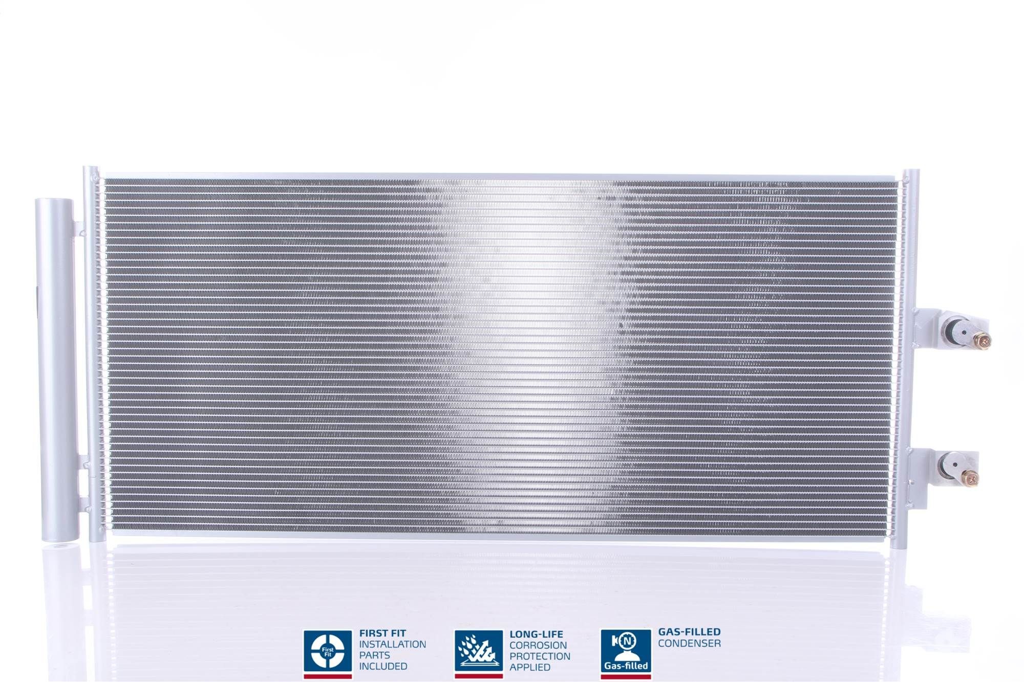 NISSENS Air conditioning condenser Article number: 941211 cheaply