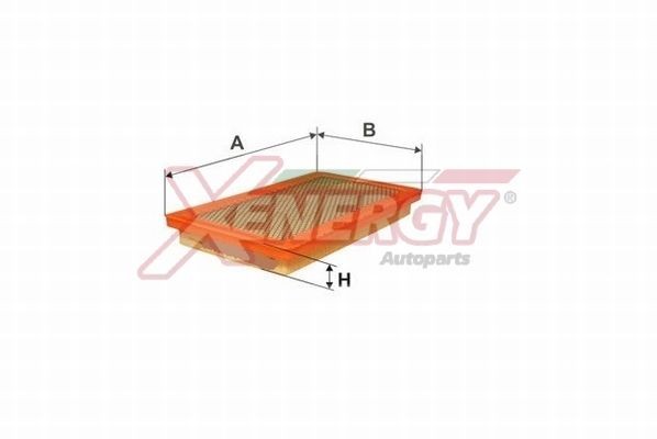 AP XENERGY Luftfilter Varenummer: X1594200 billige