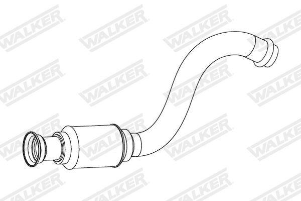 WALKER Exhaust Pipe Article number: 10853 cheaply