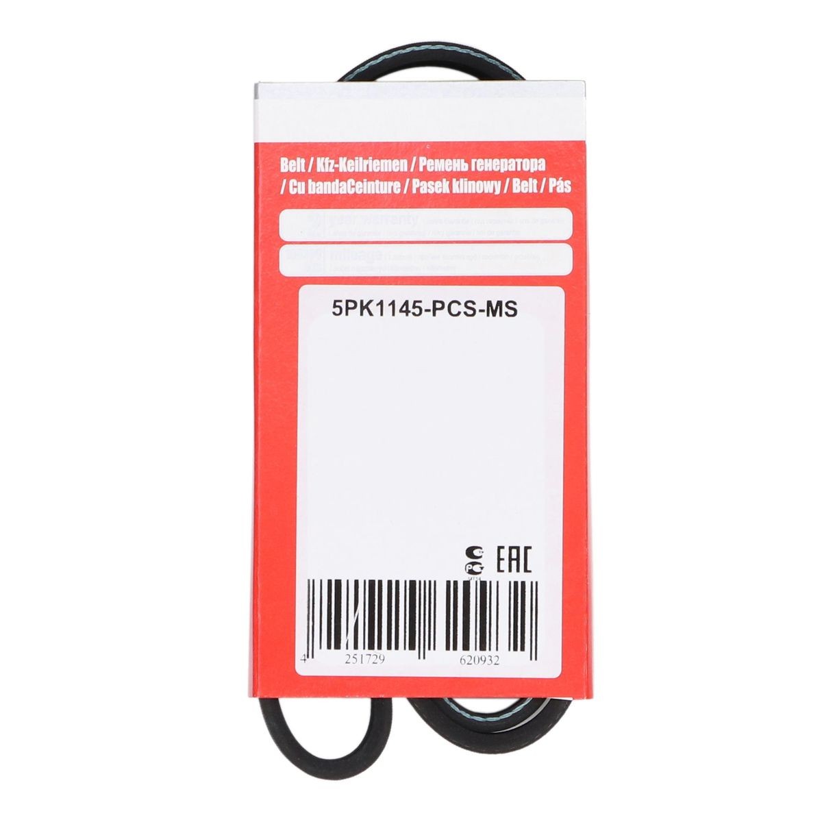 MASTER-SPORT Serpentine belt Article number: 5PK1145-PCS-MS cheaply