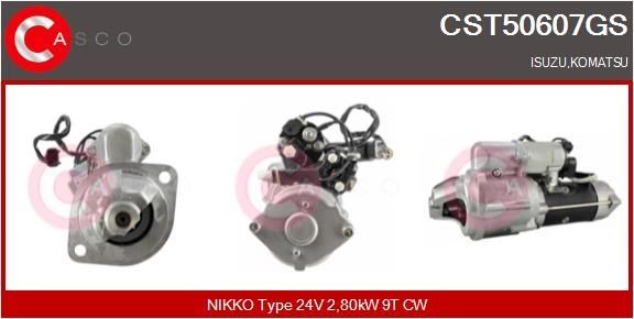 CASCO Anlasser-Kohlebürsten Artikelnummer: CBM15600AS günstig