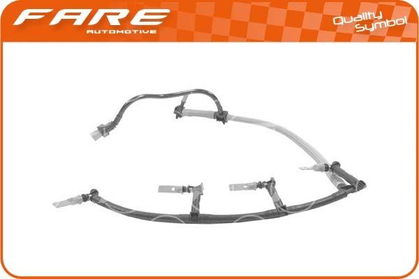 FARE SA 31268 Hose, fuel overflow DEFENDER 2.4 Td4 4x4 (L317) 122 PS Diesel 2016