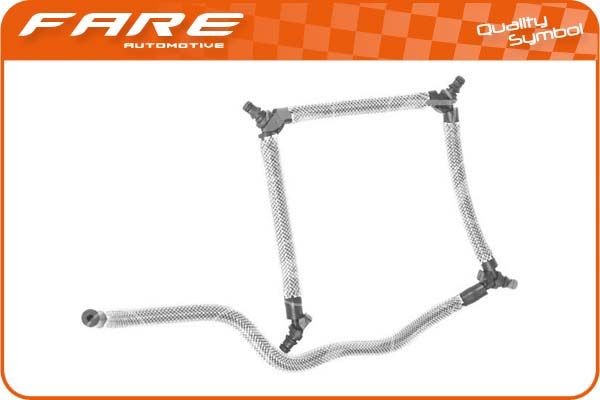 FARE SA 31282 Hose, fuel overflow S40 2.0 D 136 PS Diesel 2012