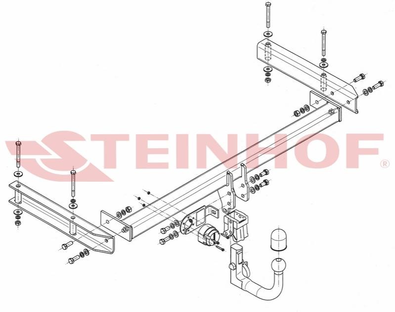 STEINHOF Trailer Hitch Article number: A-103 cheaply
