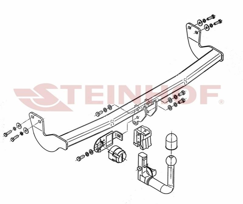 STEINHOF Trailer Hitch Article number: C-011 cheaply