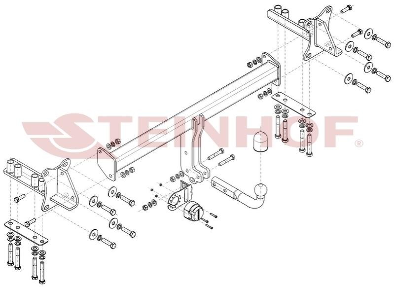 STEINHOF Trailer Hitch Article number: L-118 cheaply