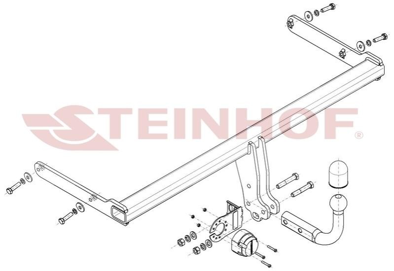 STEINHOF Trailer Hitch Article number: V-068 cheaply