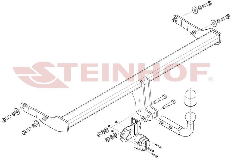 STEINHOF Trailer Hitch Article number: V-158 cheaply