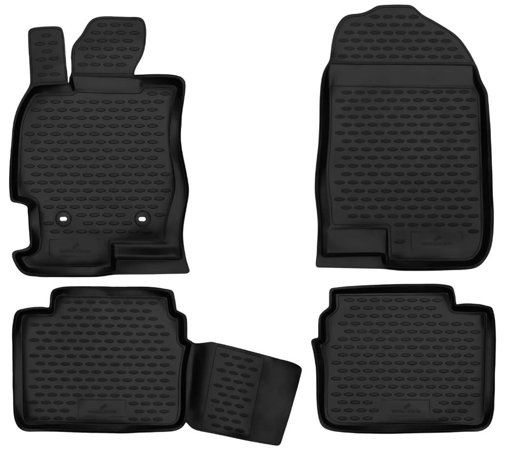 WALSER 75101 Floor mats 6 2.2 MZR-CD (GH10) 163 PS Diesel 2013