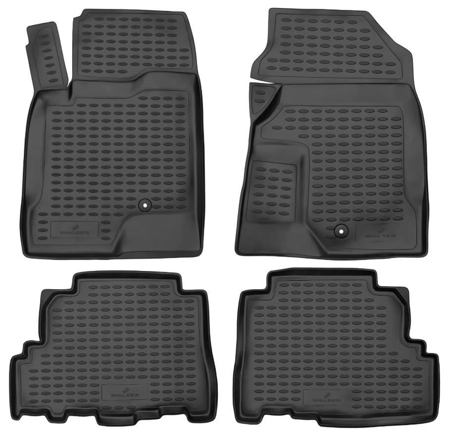 WALSER 75107 Floor mats ANTARA 2.2 CDTi 4x4 163 PS Diesel 2017