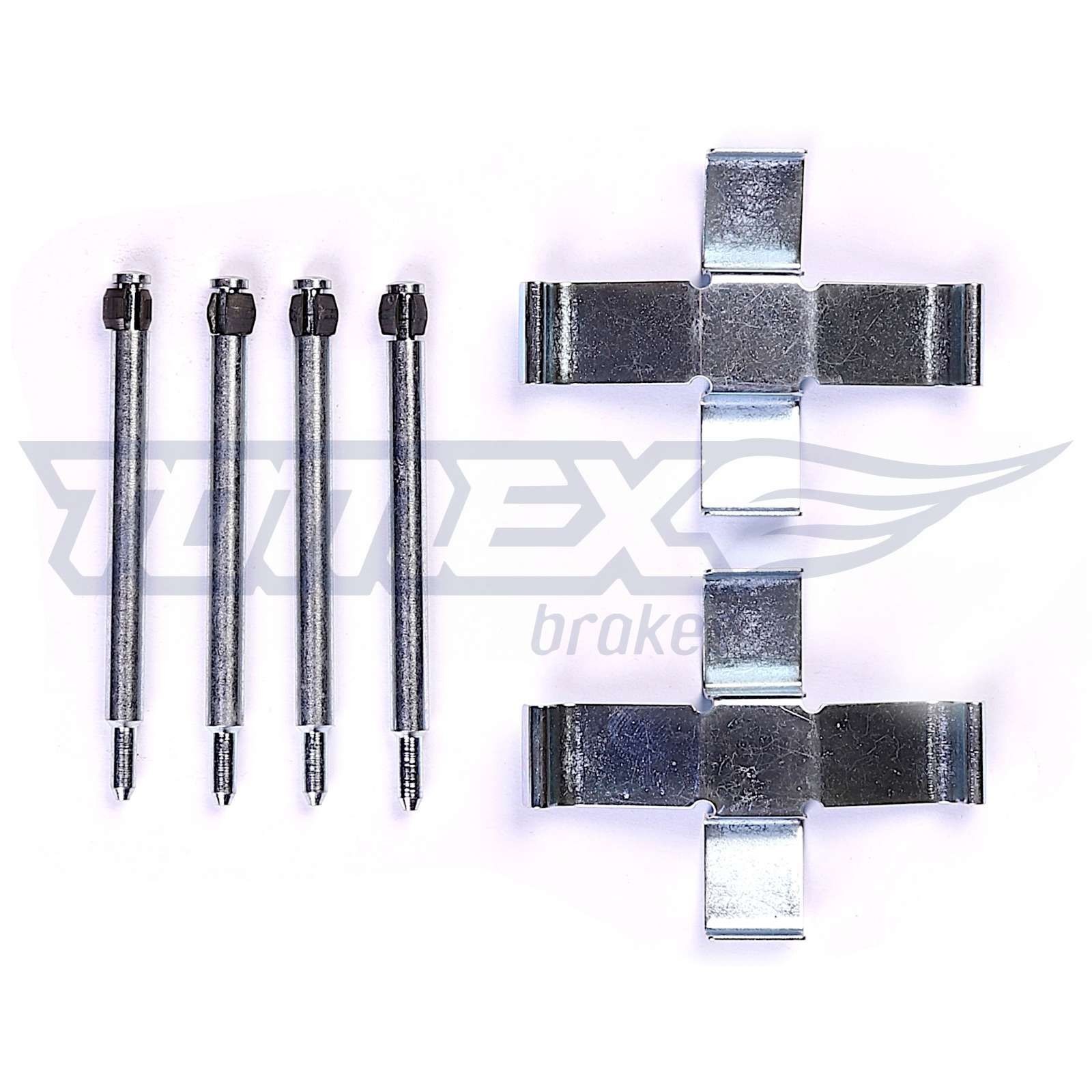 TOMEX brakes TX 44-72 Set accesorii, placute frana TRANSPORTER 2.1 Syncro 95 CP benzina 1992