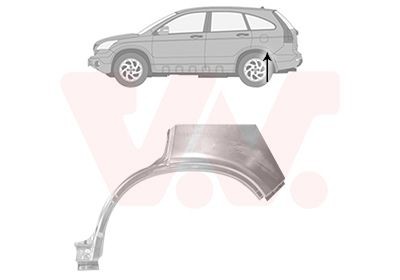 VAN WEZEL Sidewall Article number: 2568147 cheaply