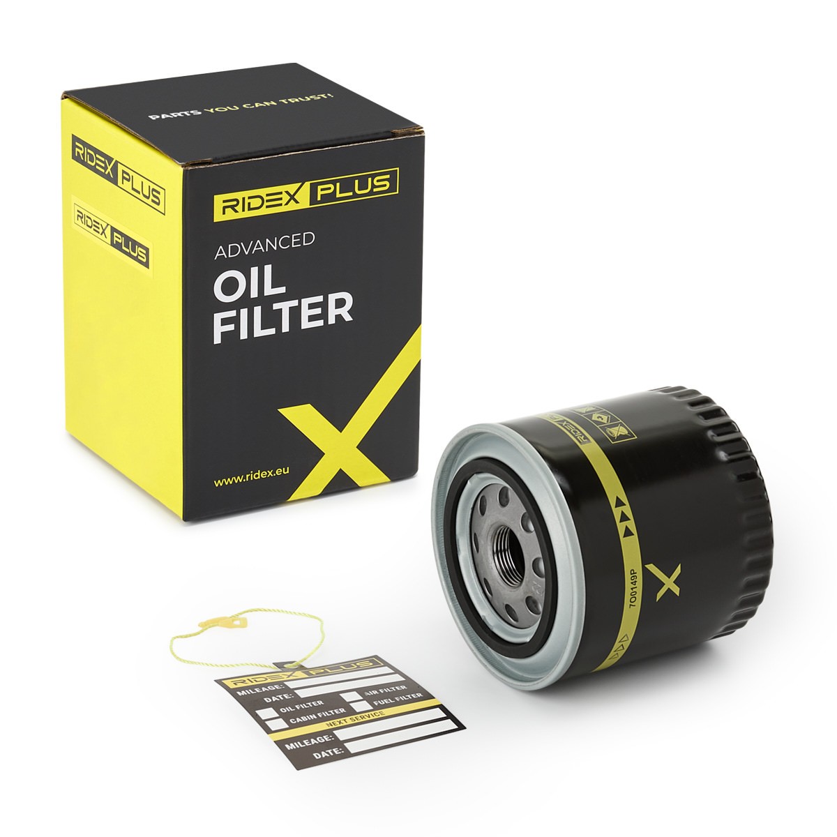 RIDEX PLUS Oil filter Article number: 7O0149P cheaply