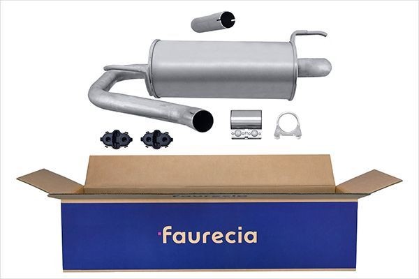 HELLA Rear silencer Article number: 8LD 366 028-181 cheaply
