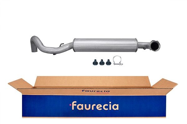 HELLA Rear silencer Article number: 8LD 366 031-531 cheaply