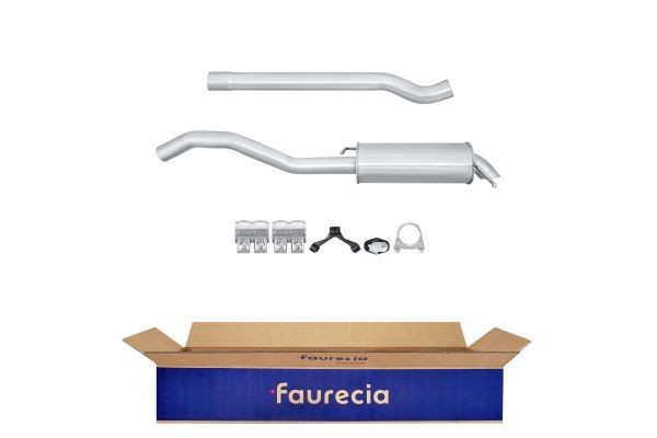 HELLA Rear silencer Article number: 8LD 366 036-741 cheaply