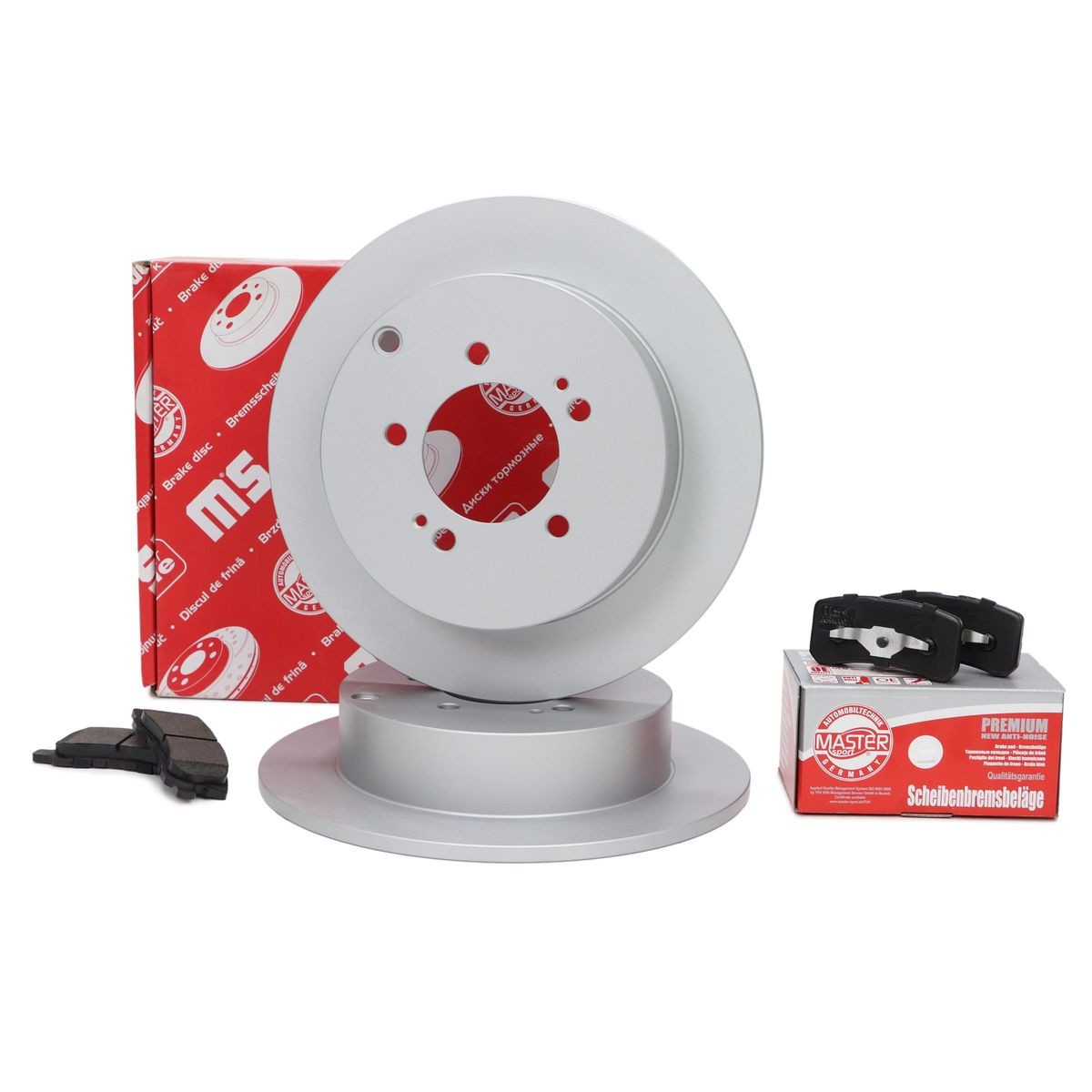 MASTER-SPORT Brake discs and pads set Article number: 201053300 cheaply