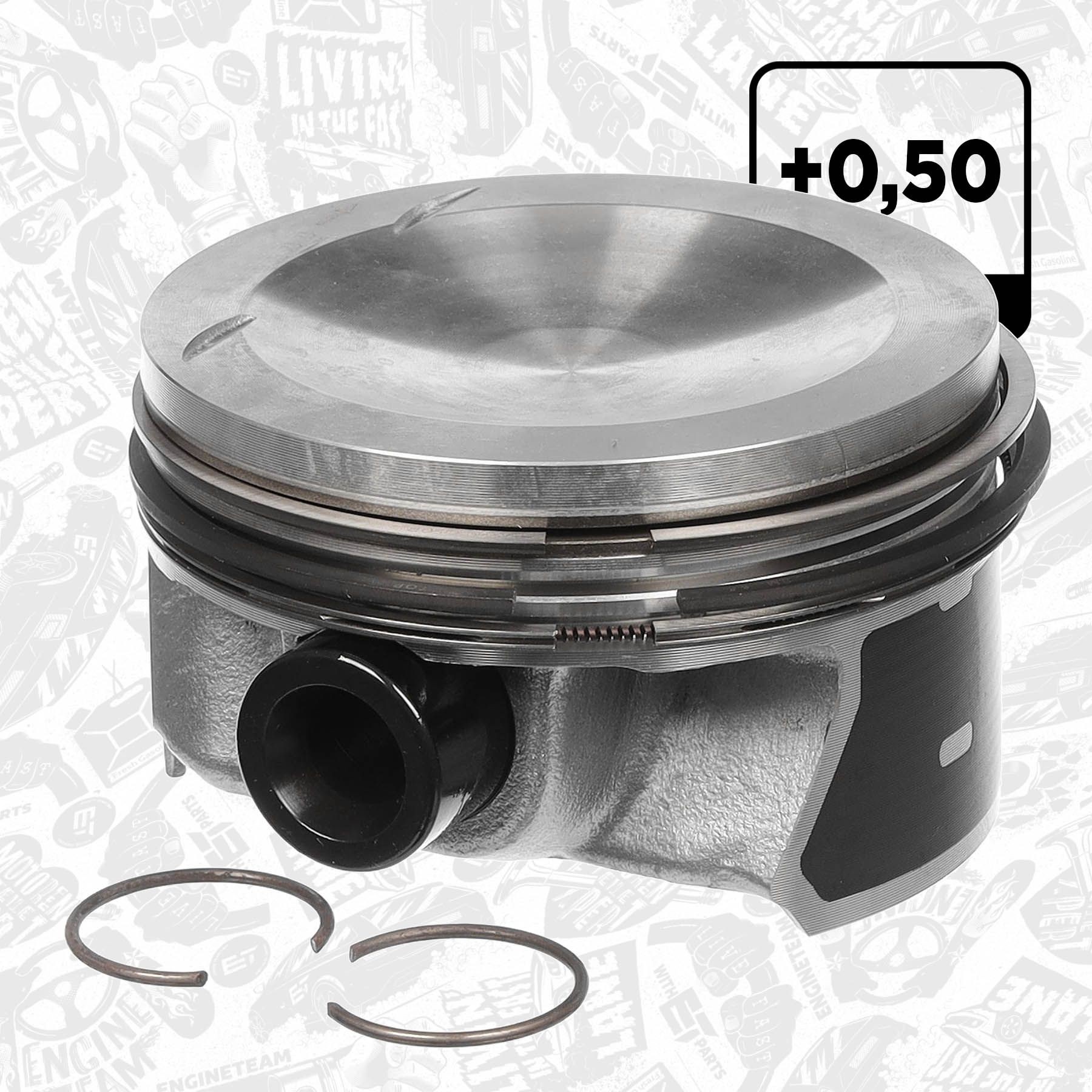 ET ENGINETEAM Piston număr articol: PM012950 ieftin