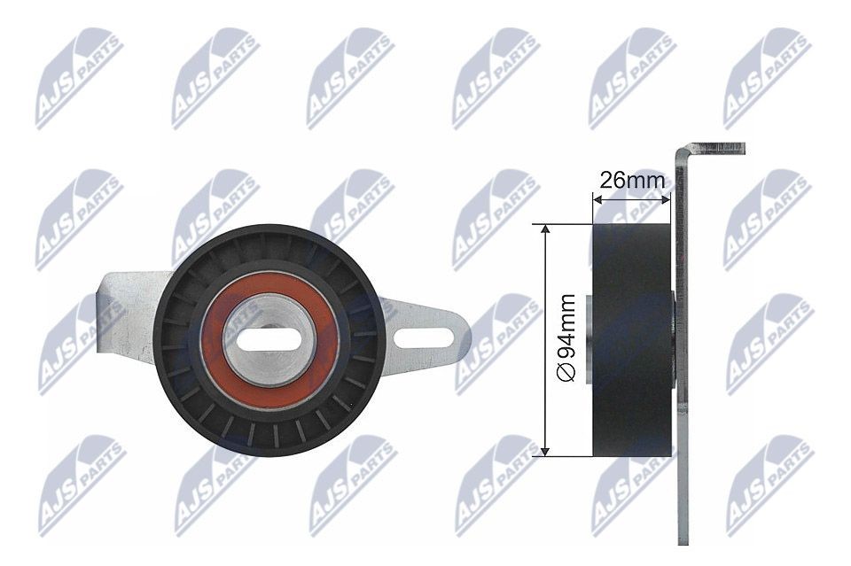 NTY Tensioner Pulley, V-belt Article number: RNK-CT-034 cheaply