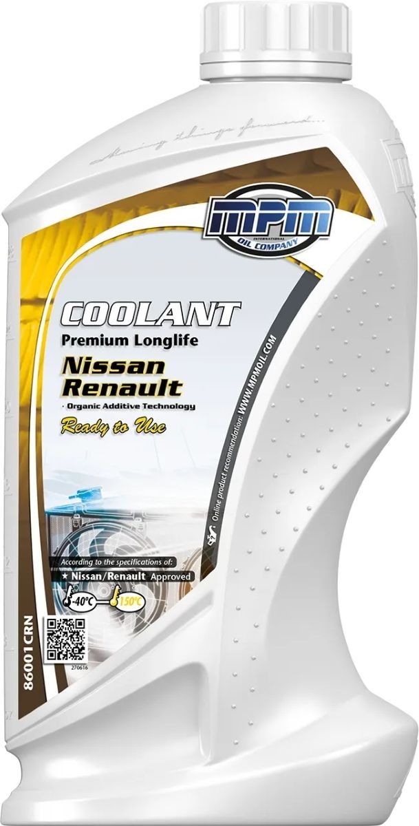 MPM 86001CRN Antifreeze MEGANE 1.6 E-TECH 160 (B9NH) 160 PS Petrol/Electric
