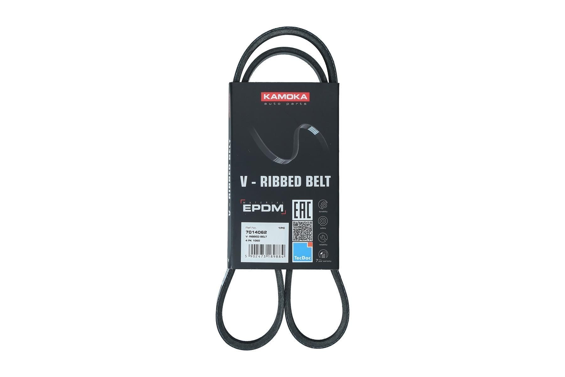 KAMOKA Serpentine belt Article number: 7014062 cheaply