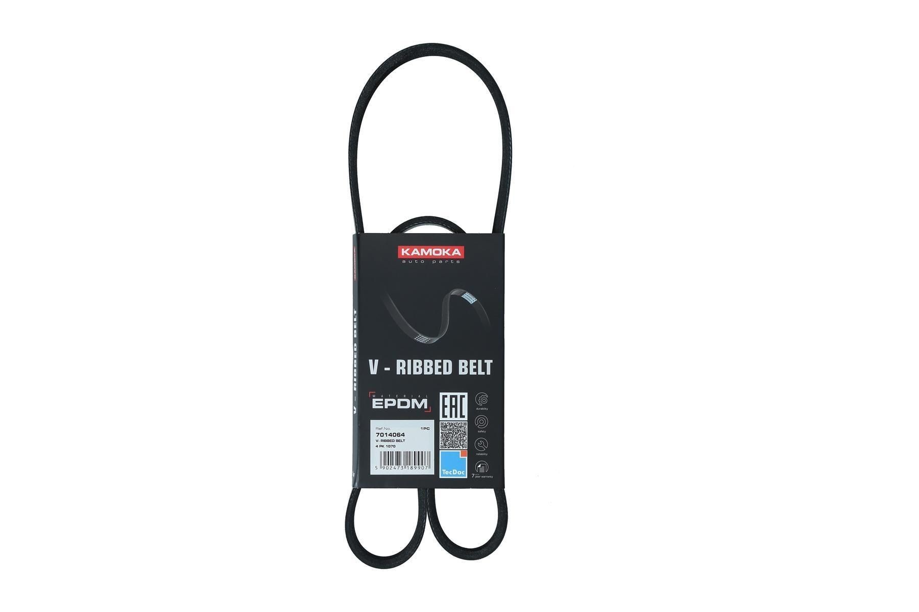 KAMOKA Serpentine belt Article number: 7014064 cheaply