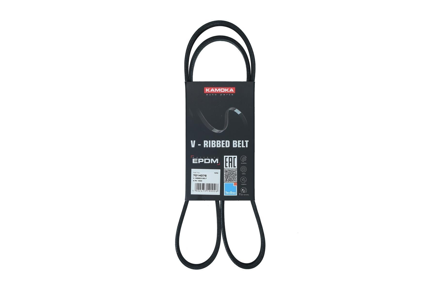 KAMOKA Serpentine belt Article number: 7014076 cheaply