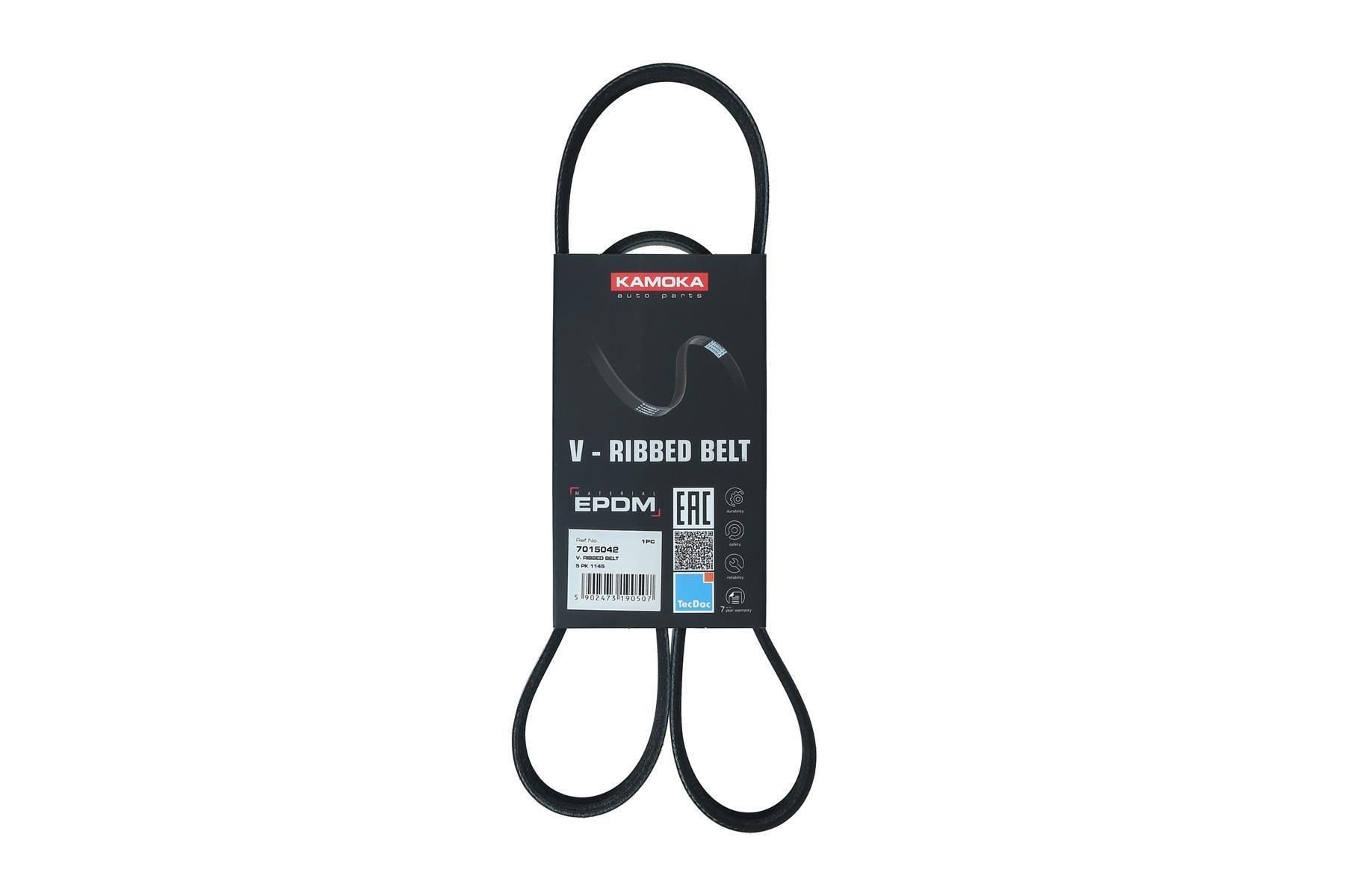 KAMOKA Serpentine belt Article number: 7015042 cheaply