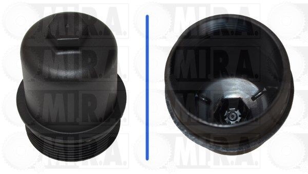 MI.R.A. 28/2384 Cover, oil filter housing PASSAT 1.8 TSI 152 PS Petrol 2011
