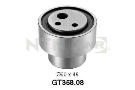 SNR Timing belt tensioner pulley Article number: GT358.08 cheaply