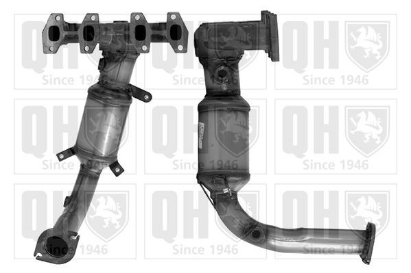 QUINTON HAZELL Catalytic converter Article number: QCAT91016H cheaply
