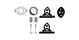 HJS Exhaust mounting kit Article number: 82 41 7427 cheaply
