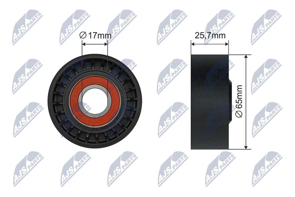 NTY Tensioner pulley Article number: RNK-MZ-020 cheaply