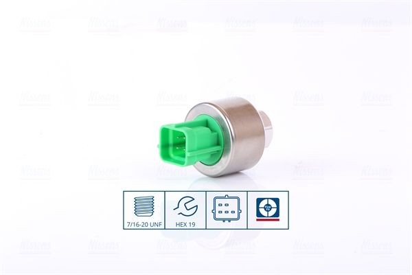 NISSENS Air conditioning pressure switch Article number: 301127 cheaply