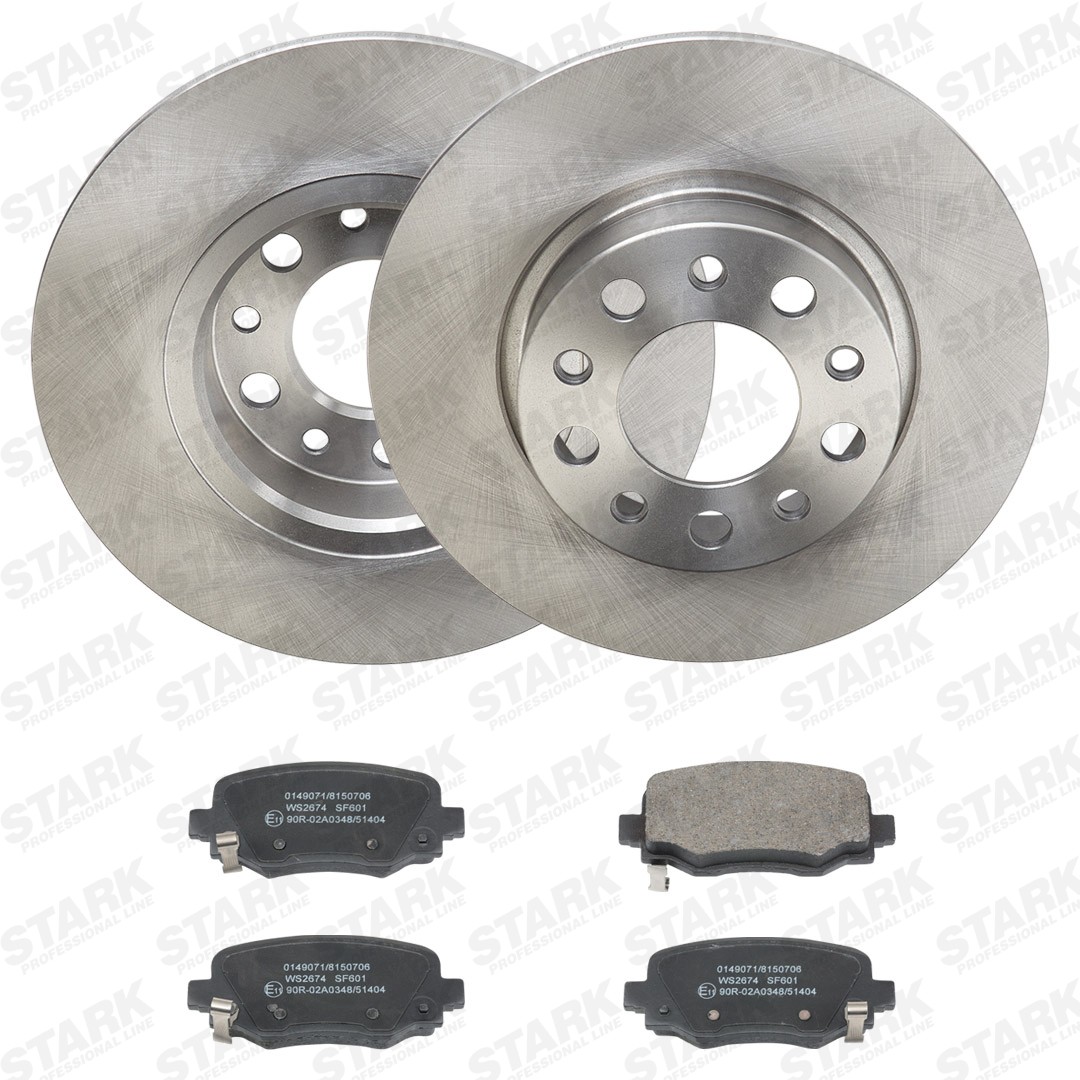 STARK Brake discs and pads set Article number: SKBK-10991856 cheaply