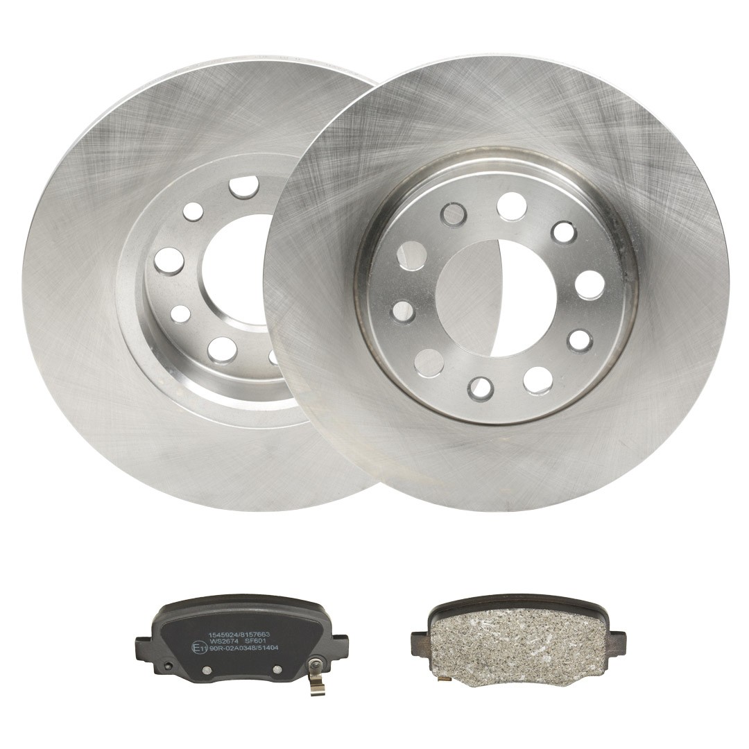 RIDEX Brake discs and pads set Article number: 3405B1853 cheaply