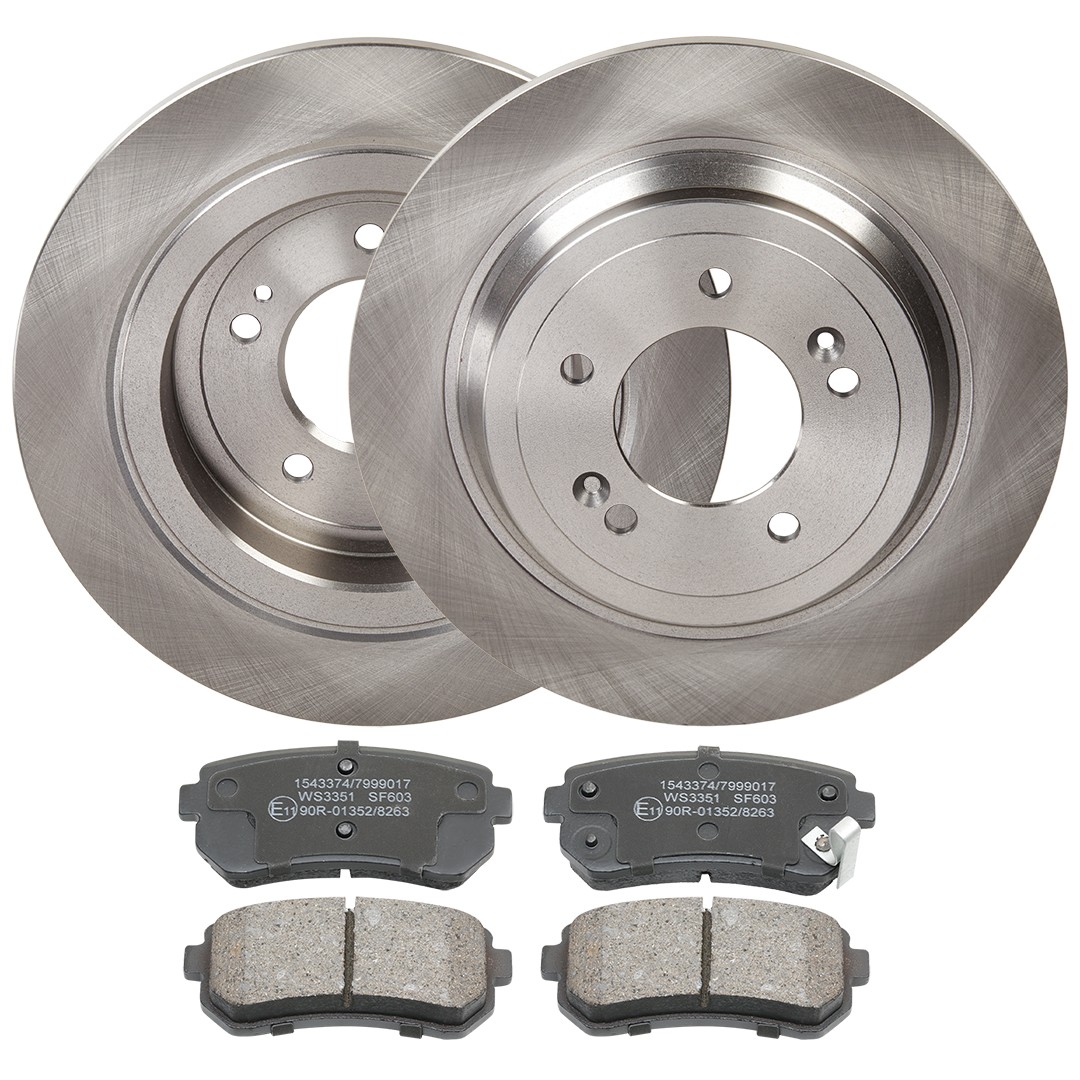 RIDEX Brake discs and pads set Article number: 3405B1909 cheaply