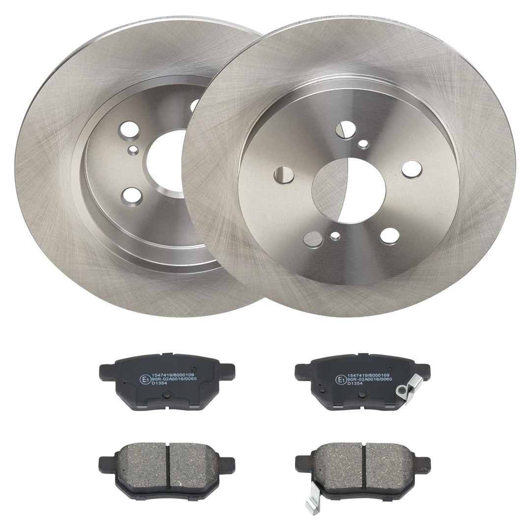 RIDEX Brake discs and pads set Article number: 3405B2196 cheaply