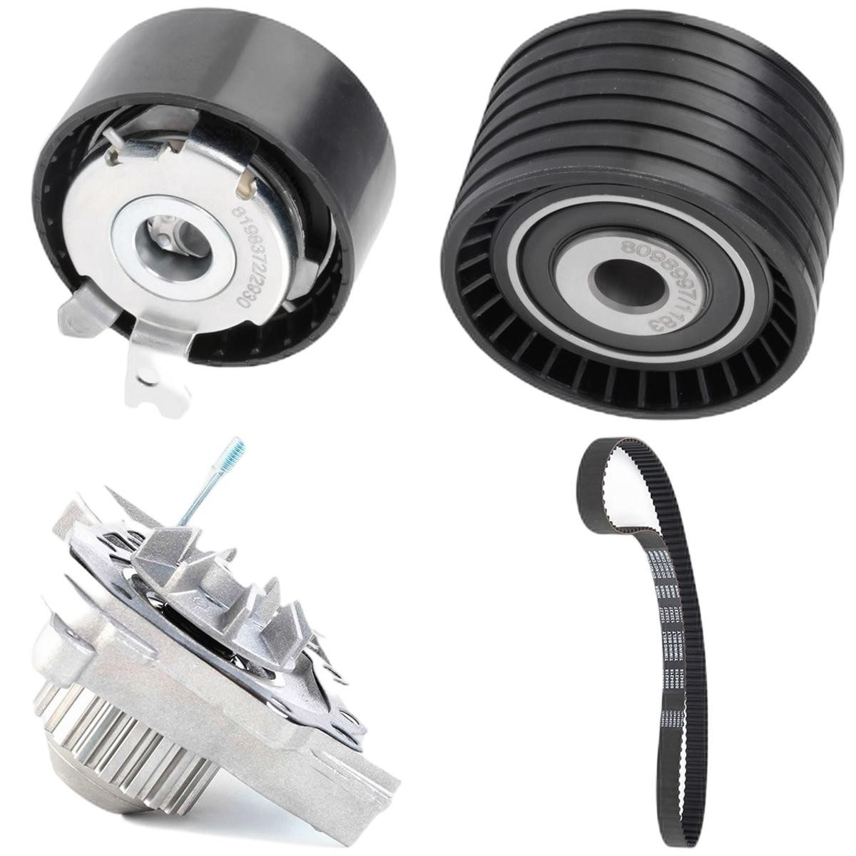 RIDEX Water pump and timing belt kit Article number: 3096W0509 cheaply