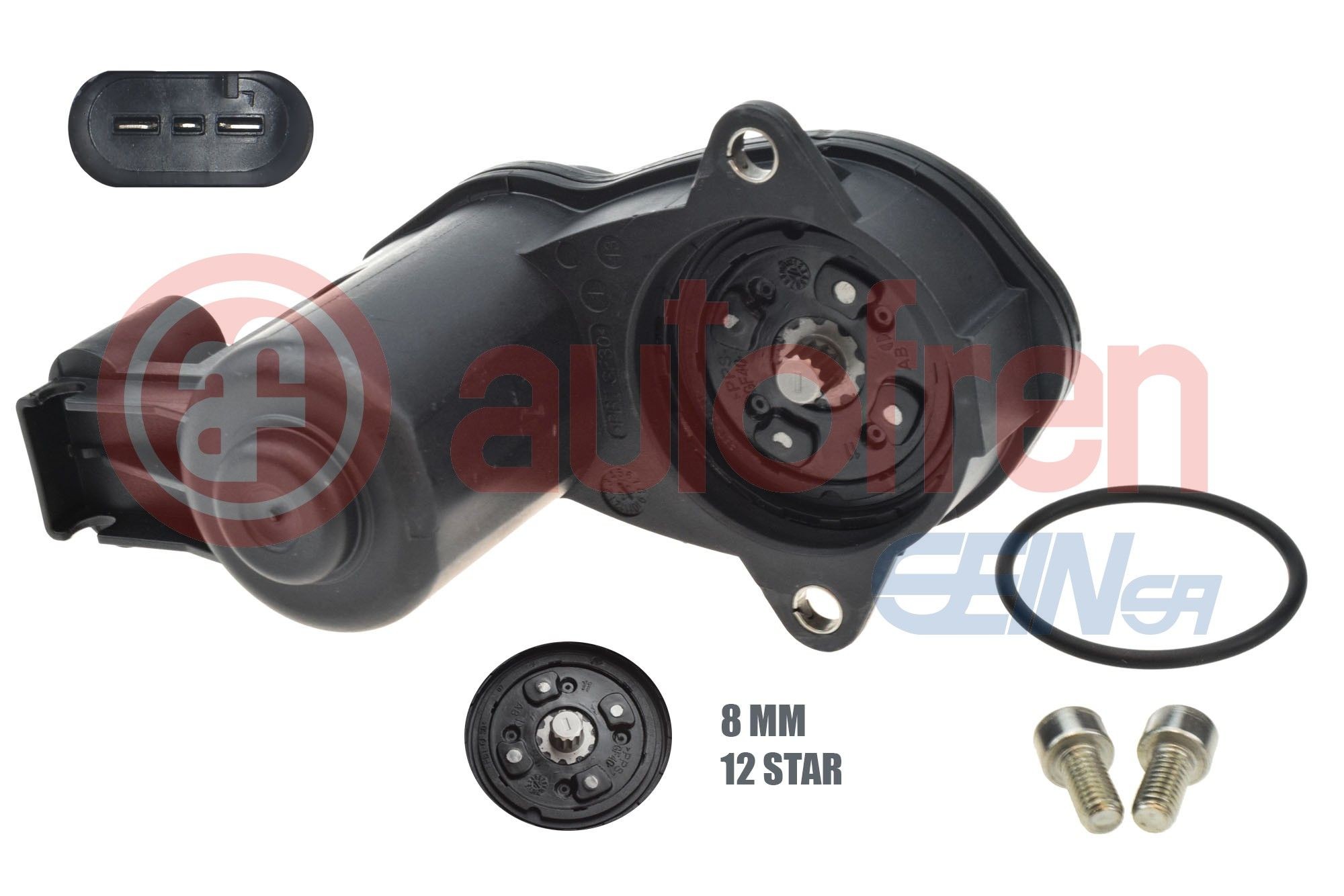 AUTOFREN SEINSA DEPB009 Control Element, parking brake caliper RANGE ROVER 5.0 SCV8 4x4 566 PS Petrol 2021