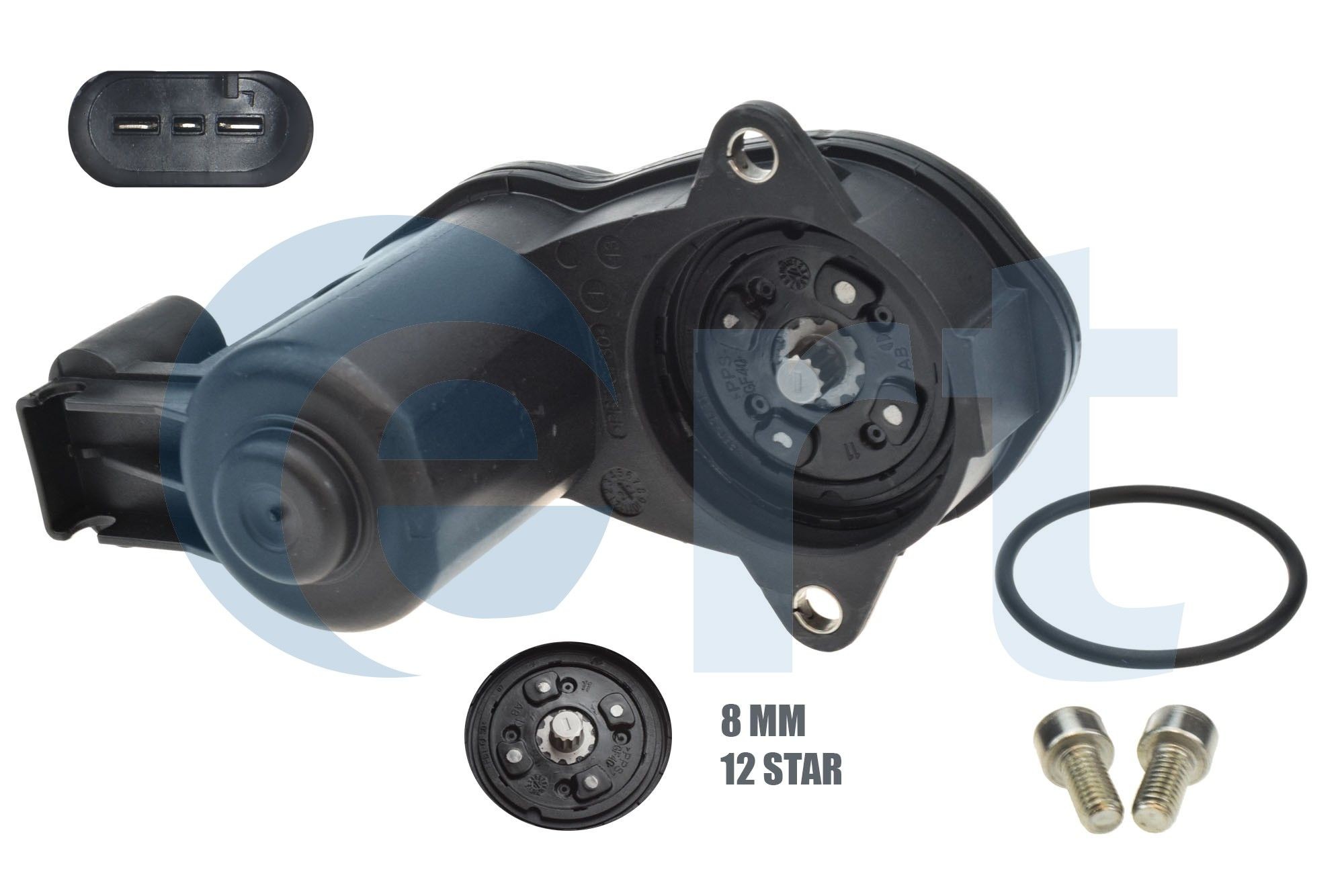 ERT 43008 Control Element, parking brake caliper RANGE ROVER 5.0 SCV8 4x4 566 PS Petrol 2021