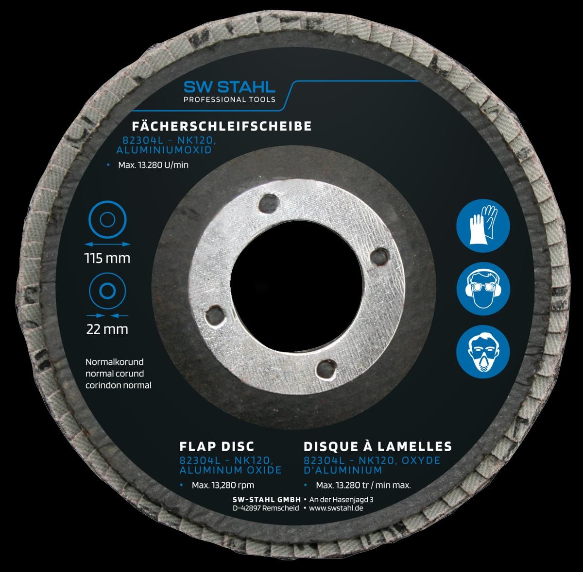 SW-Stahl Slibeskive, vinkelsliber Varenummer: 82304L billige