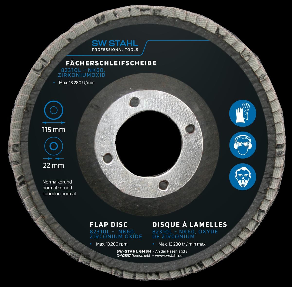 SW-Stahl Slibeskive, vinkelsliber Varenummer: 82310L billige