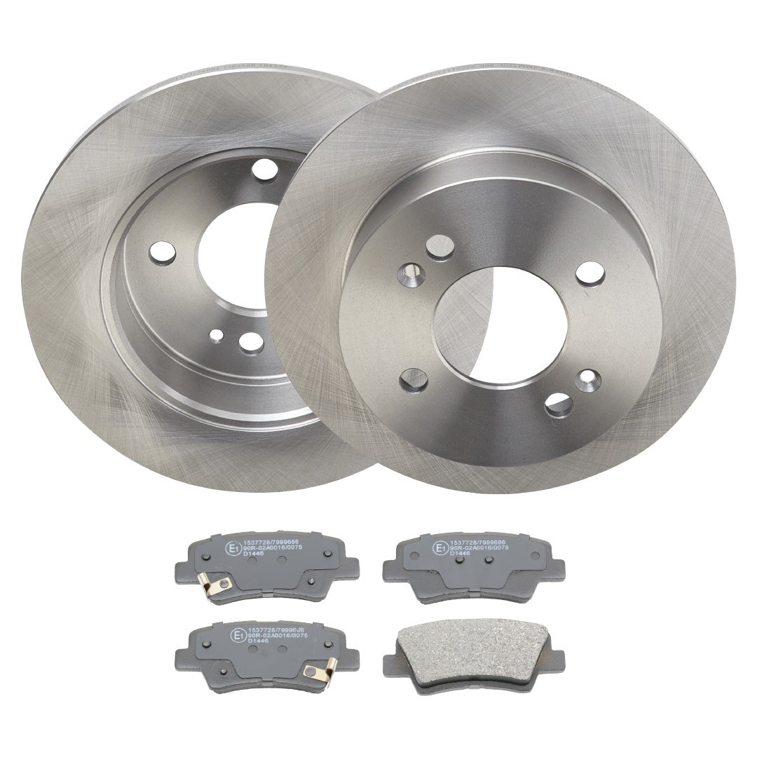 RIDEX Brake discs and pads set Article number: 3405B2360 cheaply