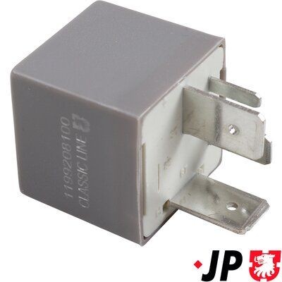 JP GROUP Relė, kaitinimo žvakių sistema prekės numeris: 1199208100 nebrangu