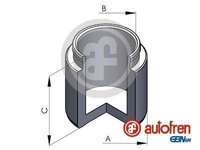 AUTOFREN SEINSA Stempel, bremsekaliper Varenummer: D025849 billige