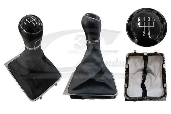 3RG 25772 Επένδυση μοχλού ταχυτήτων PASSAT 1.4 TSI MultiFuel 160 PS Βενζίνη/αιθανόλη 2014