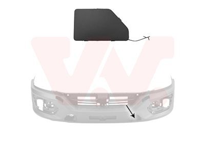 VAN WEZEL Cover, bumper Article number: 2818587 cheaply