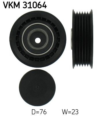 SKF Strammehjul, kilerem Varenummer: VKM 31064 billige